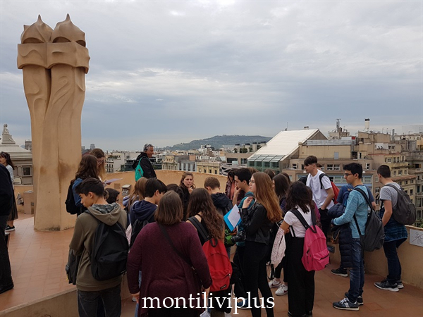 Sortida dels alumnes de 4t d'ESO a Barcelona