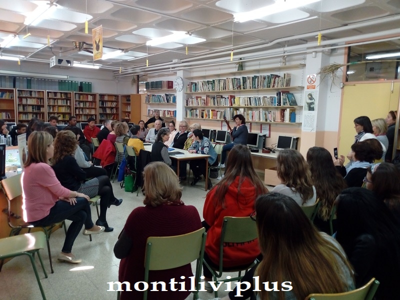 Presentació a la biblioteca del llibre Amb mà esquerra. Interioritats d'un ictus