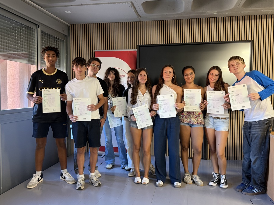 Lliurament Certificats Cambridge 2026