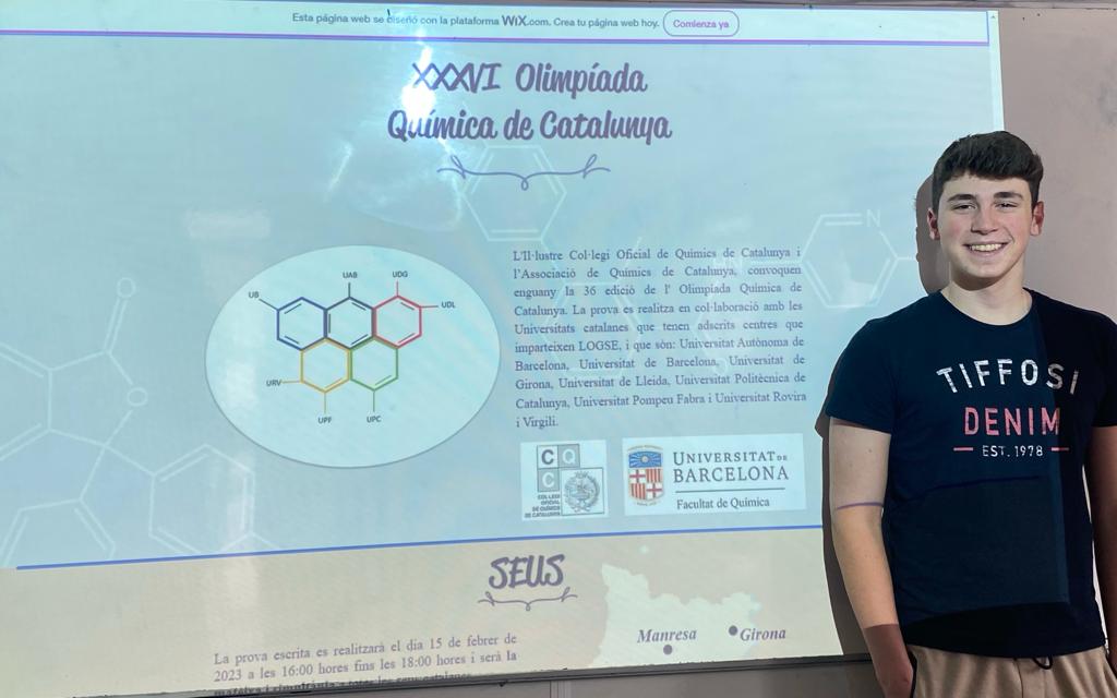 Classificat a la 36a edició de l'Olimpíada Química