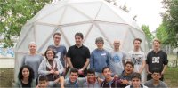 Els alumnes del Projecte Singular construeixen una cúpula