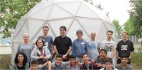 Els alumnes del Projecte Singular construeixen una cúpula