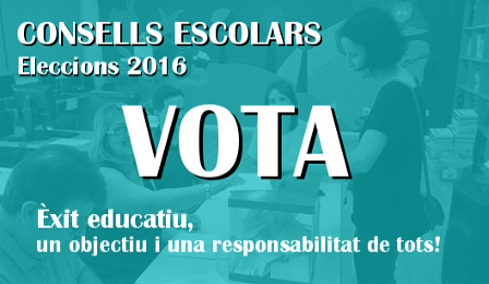 Convocatòria d'eleccions per a la renovació dels consells escolars (horaris)