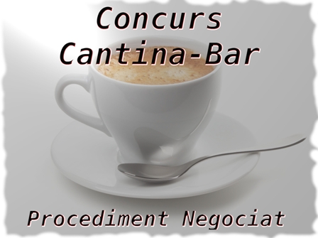 Concurs Públic Cantina-Bar
