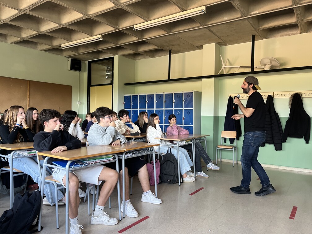 Teatre a l'aula de 4t d'ESO