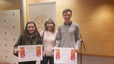 Alumnes guanyadors del  Premi Jordi Vilamitjana