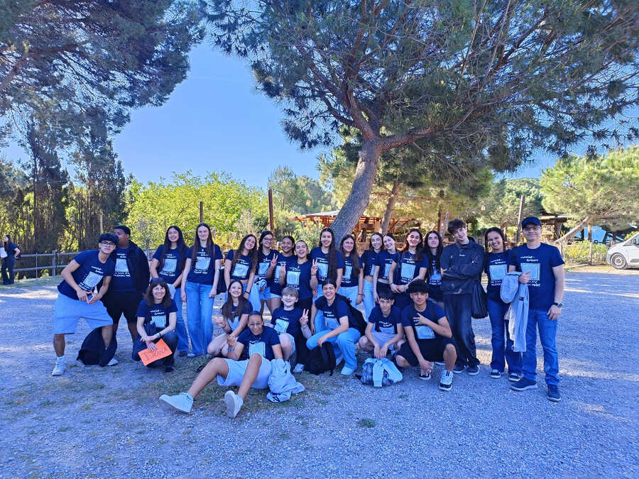 XIII trobada de llatí a Empúries amb 4t d'ESO
