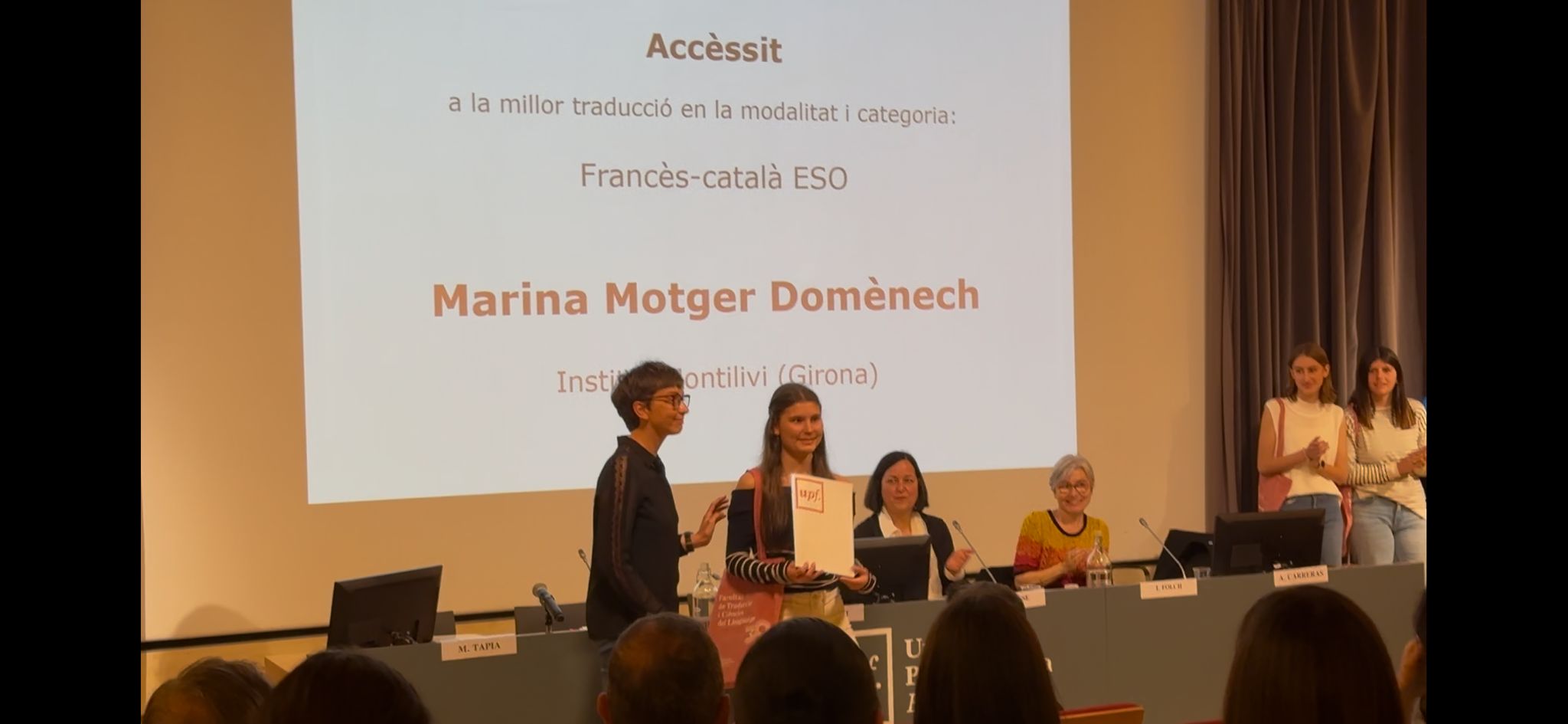 Concurs UPF de traducció de llengua francesa