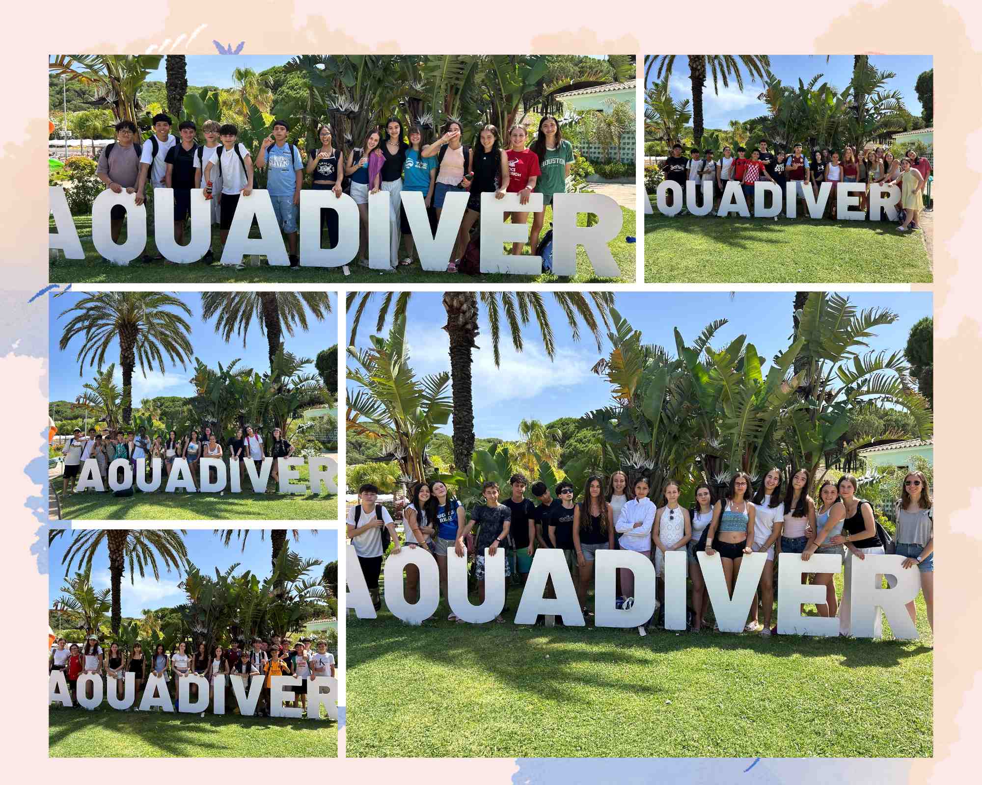 Festa final de curs a Aquadiver!