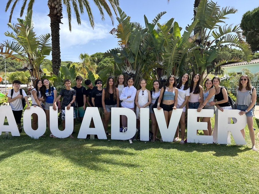 Festa final de curs a Aquadiver!