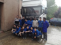 Mecànica de camions a l'Institut Montilivi