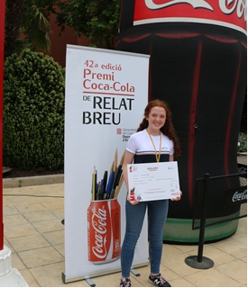 Núria Brusi, guardonada amb un premi Plata en el concurs de relat breu de Coca-Cola