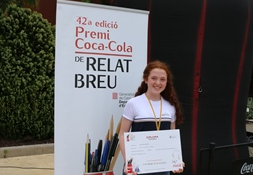 Núria Brusi, guardonada amb un premi Plata en el concurs de relat breu de Coca-Cola