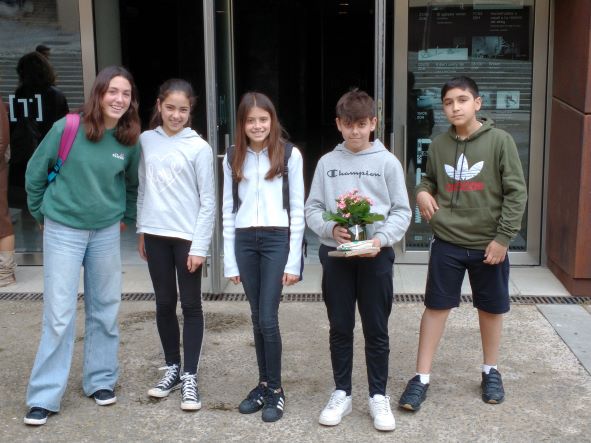 Alumne premiat en els Jocs Florals i Literaris de Girona